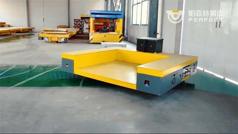 industrial die cart with push button pendant 6 tons